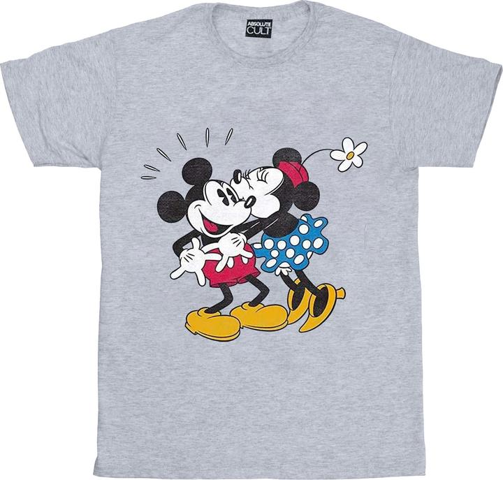 Actual product image Disney Boys Mickey Mouse Mickey And Minnie Kiss T-Shirt (152, 158)