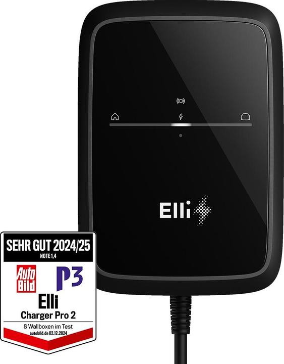 Elli Charger 2 Pro 139915007 Wallbox (Typ 2, 22 kW)