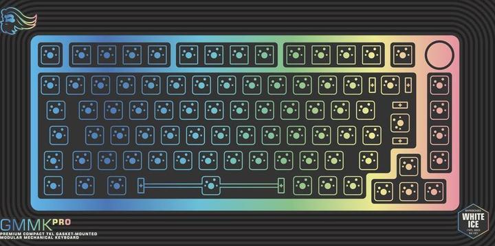 Produktbild Glorious PC Gaming Race GMMK Pro (Barebone, Kabelgebunden)