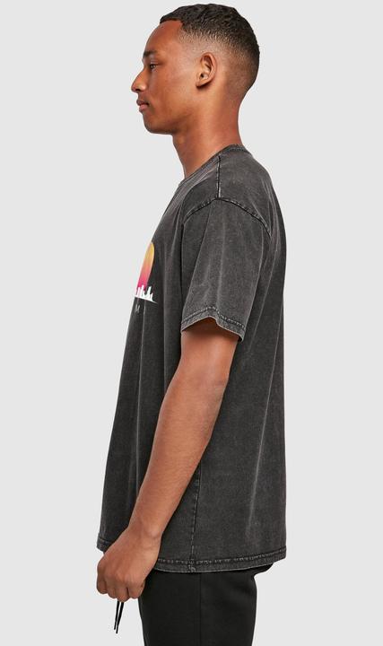 Image du produit Merchcode Miami X Acid Washed Heavy Oversize Tee - 113137 (M)