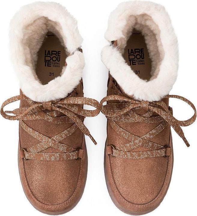 Produktbild La Redoute Collections Gefütterte Boots aus Leder (32)
