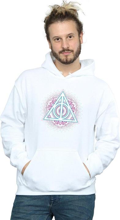 Produktbild Neon Deathly Hallows Kapuzenpullover (S)
