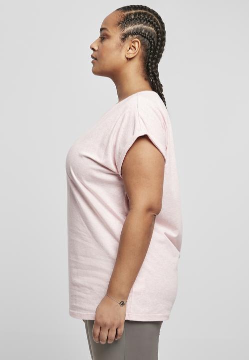 Produktbild Urban Classics Ladies Color Melange Extended Shoulder Tee (L)