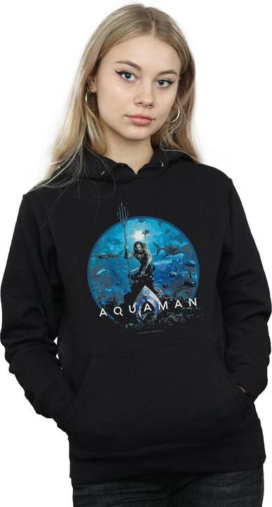 Aquaman Circle Poster Kapuzenpullover