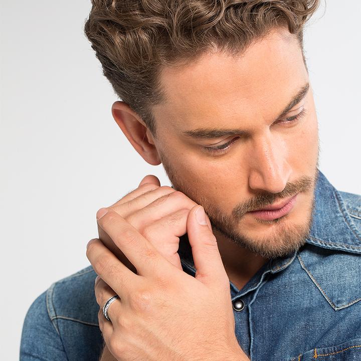 Image du produit Thomas Sabo Bague ornée de hiéroglyphes (56, Argent 925)