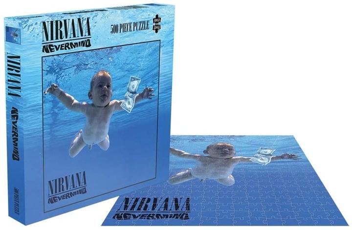 Rock Saws Nirvana: Nevermind 500 Piece Jigsaw Puzzle (500 pieces)