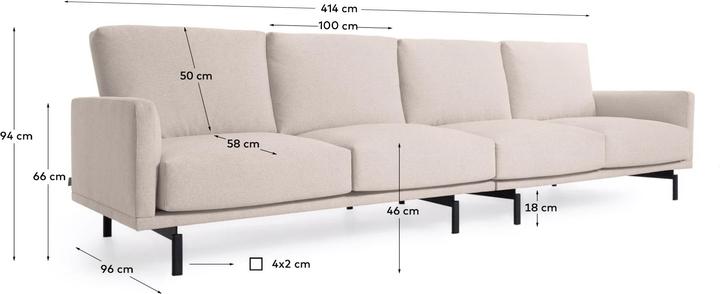 Immagine prodotto Kave Home Galene (4 posti)