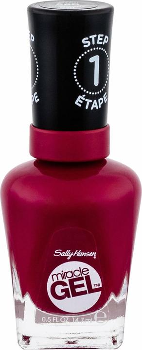 Actual product image Sally Hansen Miracle Gel - Rhapsody Red 680 (680 Rhapsody Red, Gel-Effect Nail Polish)