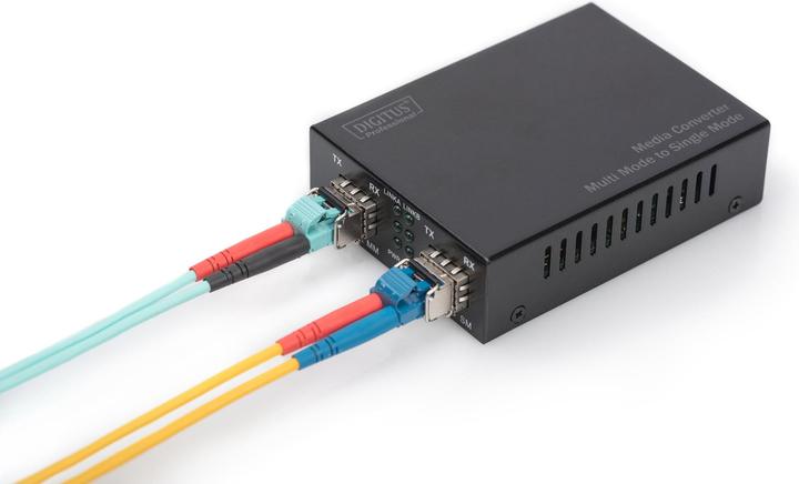 Immagine prodotto Digitus Gigabit Multimode a Singlemode Media Converter SFP a SFP 155Mbps 1.25Gbps 850nm 1310nm MM 1310...
