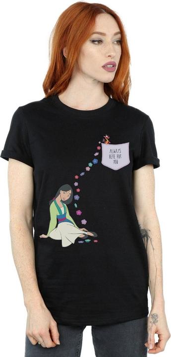 Immagine prodotto Disney Mulan Always Here For You Maglietta Ampia Donna (5XL)