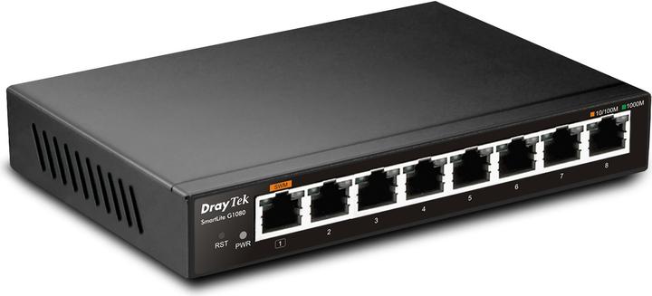 Produktbild Draytek VigorSwitch G1080 8 Port Gb (8 Ports)