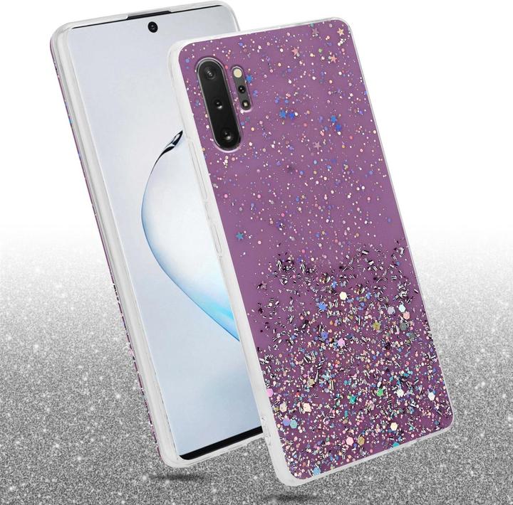 Produktbild Cadorabo TPU Cover funkelnder Glitter (Samsung Galaxy Note 10 Plus)