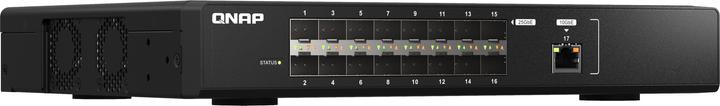 Produktbild QNAP QSW-M5216-1T DDR3 1 ports RJ45 16 ports SFP28 (17 Ports)