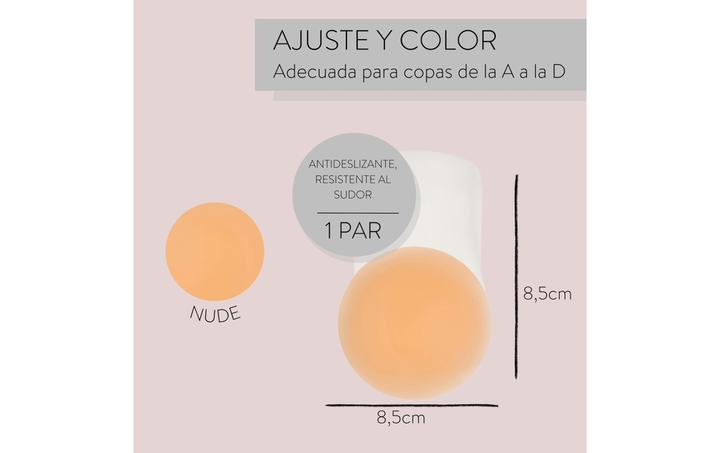 Image du produit Parsa Beauty Parsa - Couvre-tétons en silicone - Nude (Lotion pour le corps)
