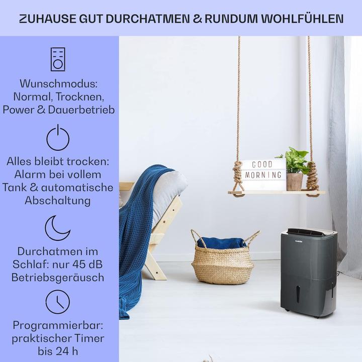 Actual product image Klarstein Luftentfeuchter & Luftreiniger (50 m²)