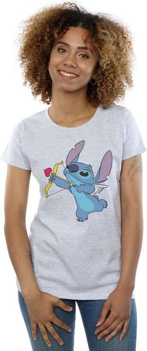 Immagine prodotto Disney Lilo And Stitch Stitch Cupid Valentines Maglietta Donna (S)