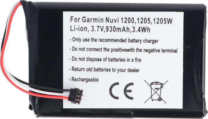 Actual product image Garmin Battery Nuvi 1200, 361-00035-01