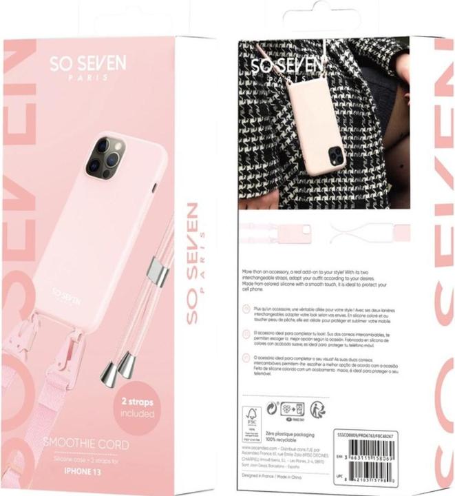 Produktbild So Seven Coque Smoothie Cord Rose Iphone 13