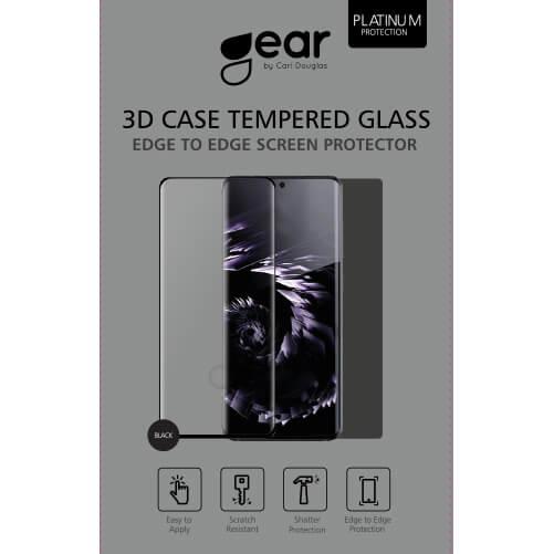 Actual product image Carl GEAR Haerdet Glass 3D Full Cover Black (1 Piece, Xiaomi Mi CC9 Pro, Mi Note 10 Pro, Xiaomi Mi Note 10, Mi Note 10 Lite)