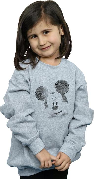 Image du produit Disney - Sweat MICKEY MOUSE TEXT FACE - Fille (140, 146)