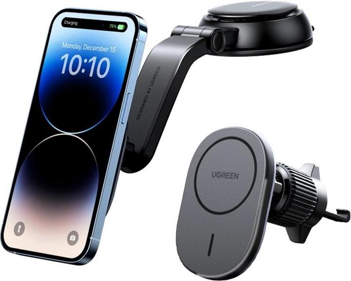 Actual product image Ugreen MagSafe Car charger 2-in-1