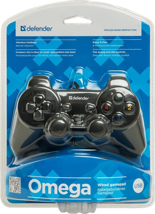 Actual product image Defender Gamepad Omega (64247) (PC)