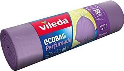 Productafbeelding Vileda SUPER+ afvalzak 30,0 l paars, 15 st. (15 x, 30 l)