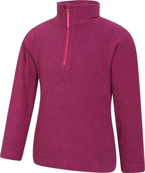 Produktbild Mountain Warehouse Camber II Fleecejacke mit halbem Reissverschluss (140)