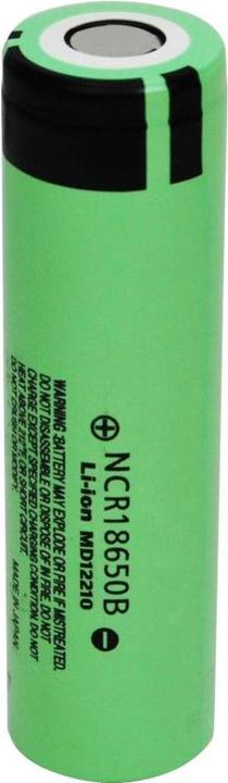 Panasonic Spezial-Akku NCR1 (1 Stk., 18650, 3400 mAh)