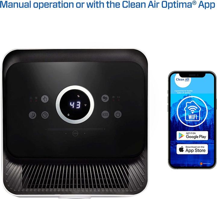 Produktbild Clean Air Optima CA-707 Smart - 2in1 Luchtontvochtiger en Luchtreiniger - 20liter/dag - 5 voudige filterte (70 m², 20 l/24h)
