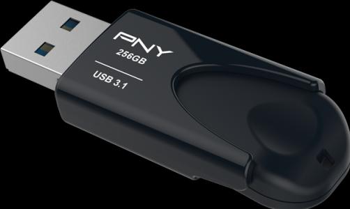Image du produit PNY Attaché 4 3.1 (256 Go, USB 3.1, USB-A)