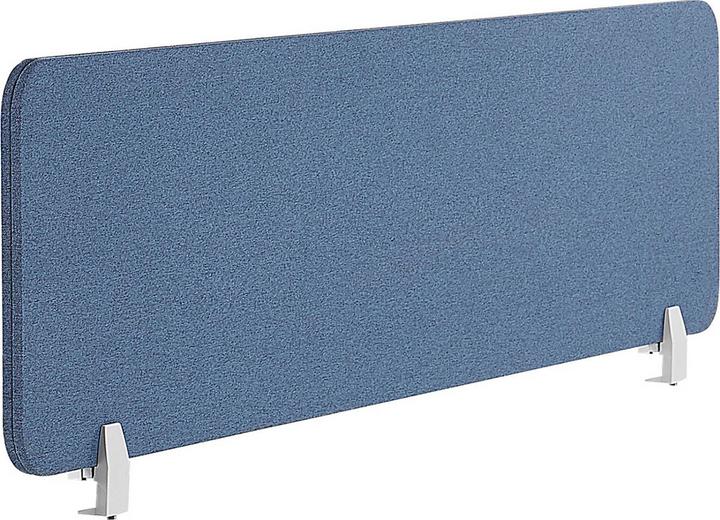 Image du produit Beliani Cloison de bureau bleu 130 x 40 cm WALLY (130 x 40 cm)