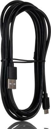 Image du produit Rs Pro Câble USB, Micro-USB B vers USB A, 3m, Noir (3 m, USB 2.0)