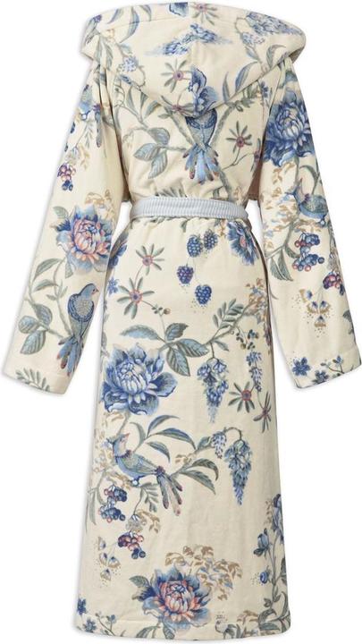 Actual product image PIP Studio Secret Garden bathrobe white blue S (1pc) (S)