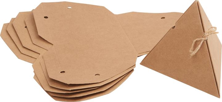 Immagine prodotto VBS Scatola regalo in cartone kraft "Pyramid", 6 pezzi