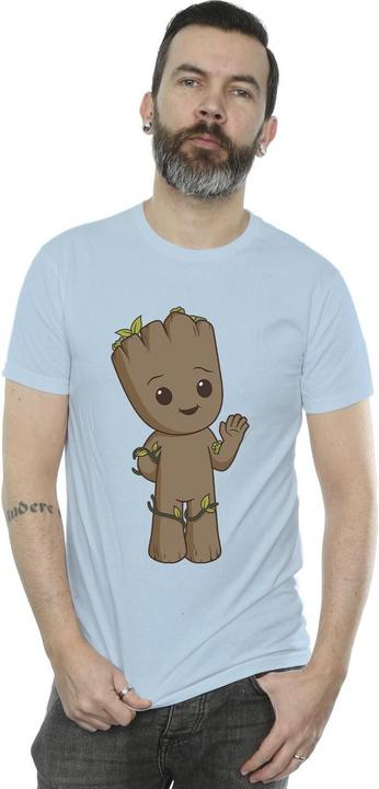 Actual product image Mens I Am Groot Cute Groot T-Shirt (S)