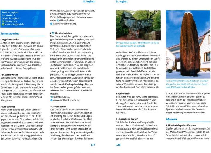 Produktbild Saarland entdecken! 1000 Freizeittipps (Deutsch, Günther Klahm, 2023)
