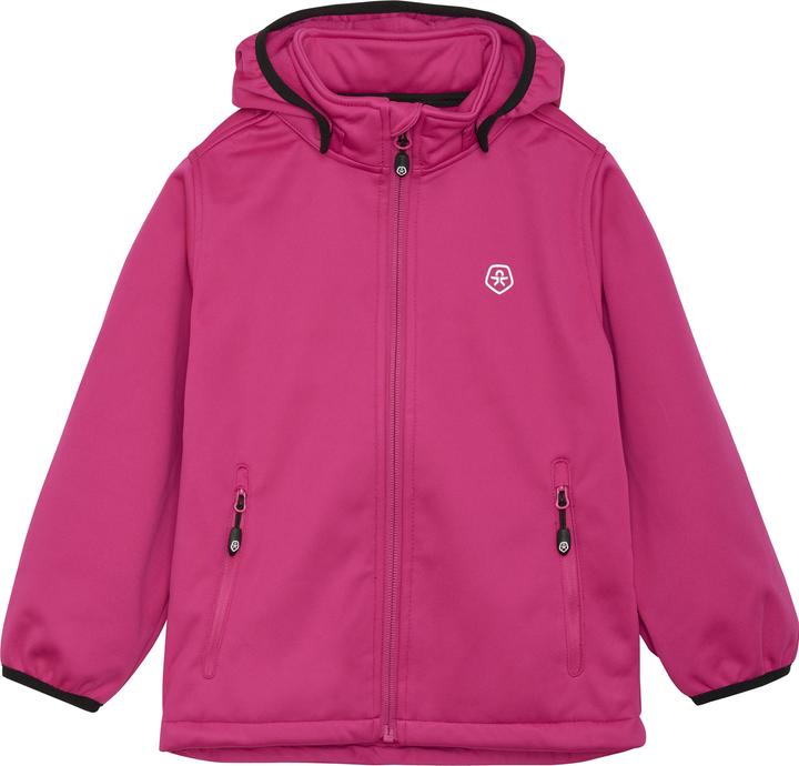 Produktbild Color Kids Softshell W. Fleece Festival Fuchsia (116)