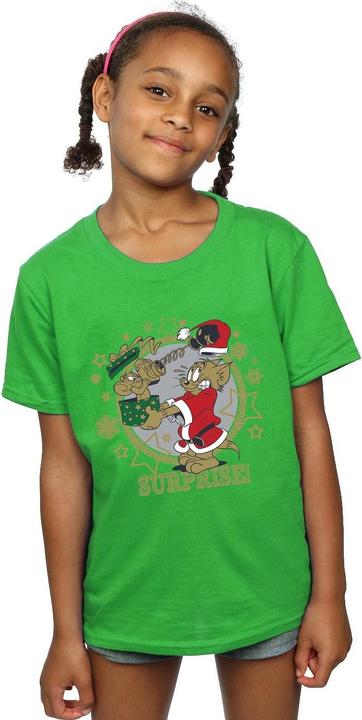 Image du produit Tom & Jerry - T-shirt CHRISTMAS SURPRISE - Fille (116)