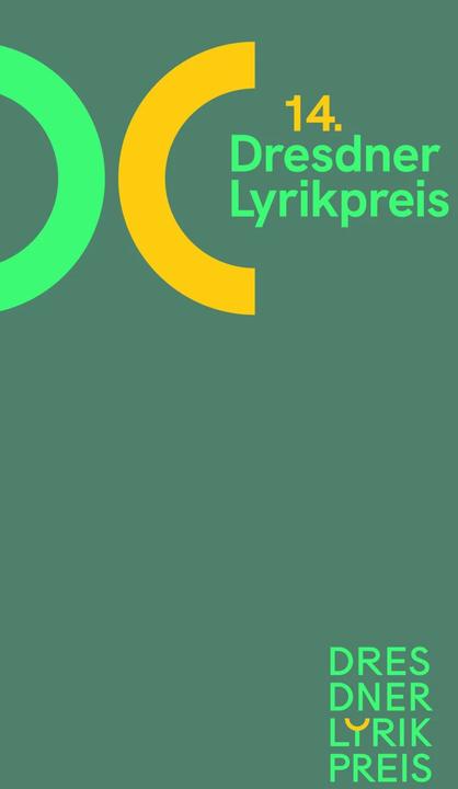Produktbild Dresdner Lyrikpreis 2022 (Deutsch, Literaturhaus Villa Augustin im Auftrag der Landeshauptstadt Dresden, 2023)