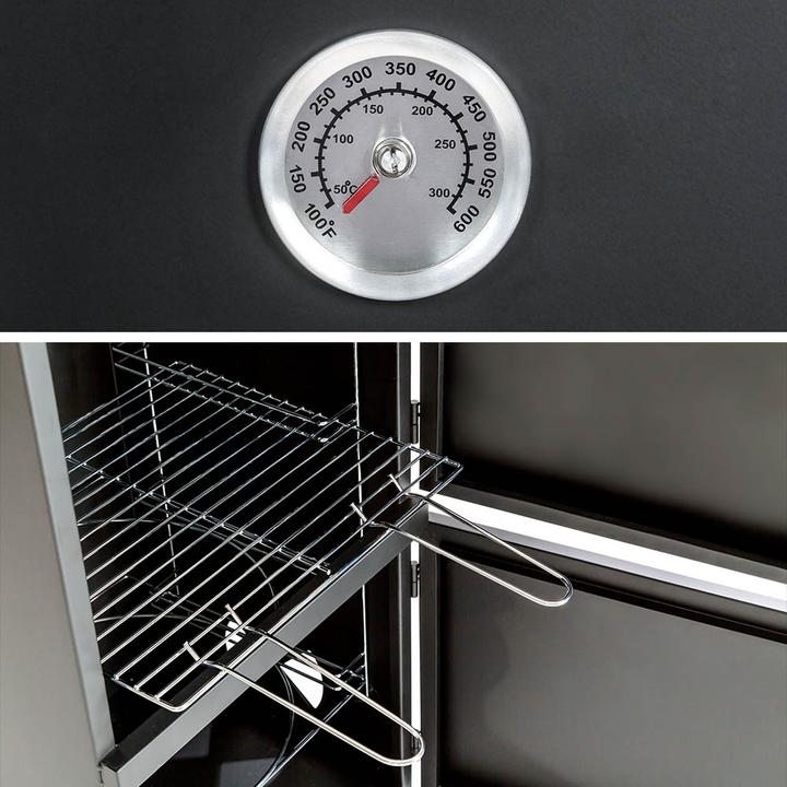 Actual product image tectake smoking oven (35.50 cm)