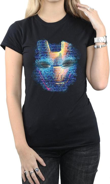 Immagine prodotto Iron Man Distressed Head Maglietta Donna (S)