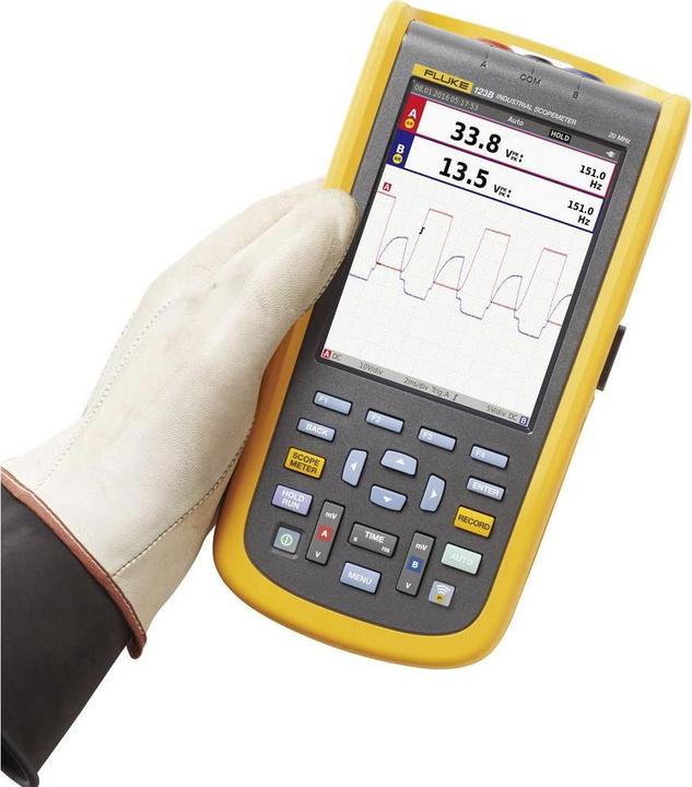 Image du produit Fluke Oscilloscope à main (scope meter) 123B/EU/S (CAT IV 600V)