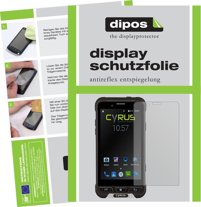 Actual product image Dipos Screen Protector Anti-Glare (2 Piece, Cyrus CS 35 Freestyle)
