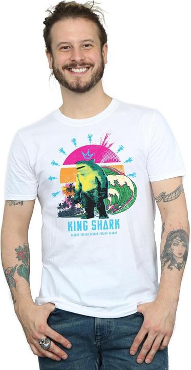 Image du produit - T-shirt THE SUICIDE SQUAD KING SHARK - Homme (3XL)