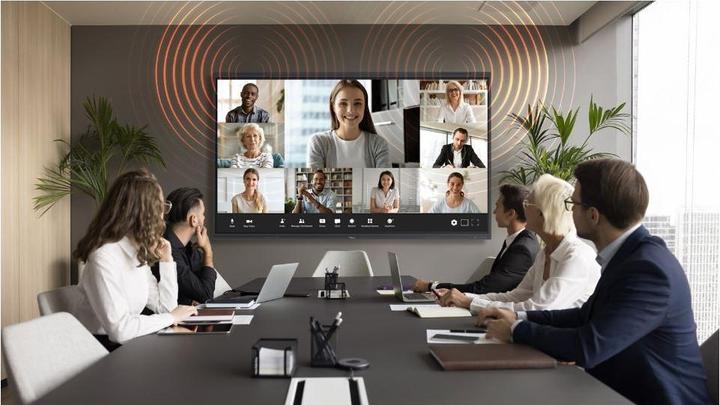 Actual product image Optoma 5863RK 86inch 400cd/m2 UHD Interactive 4K Multi-Touch Display Android 13 Integrated Google Pl (3840 x 2160 Pixels, 86")