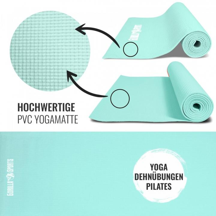 Actual product image Gorilla Sports Yoga mat (5 mm)