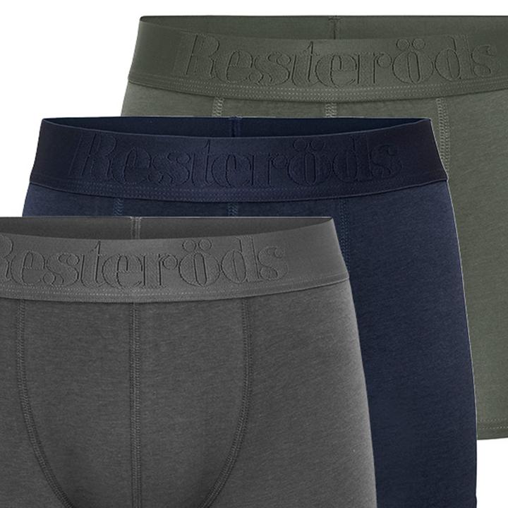 Produktbild Resteröds 3er Pack Bamboo Retro Short / Pant (L, 3er Pack)