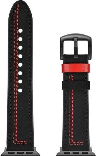 Produktbild Beline pasek Watch 22mm Casual czarny/black (22 mm, Kunststoff, ecological leather)