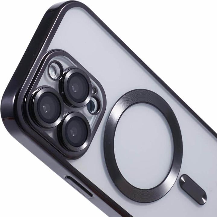 Actual product image Cover-Discount iPhone 16 Pro - Handyhülle mit metallischem Design & Kameraschutz (Apple iPhone 16 Pro)